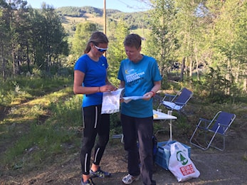 Varmt og blide o-løpere i Leveld